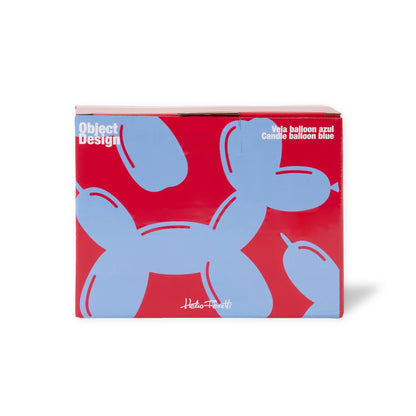 Bougie Chien Ballon Bleu Helio Ferretti Vue 3