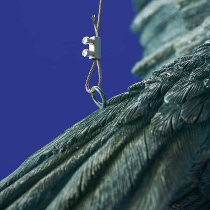 Turquoise Parrot Ceiling Light