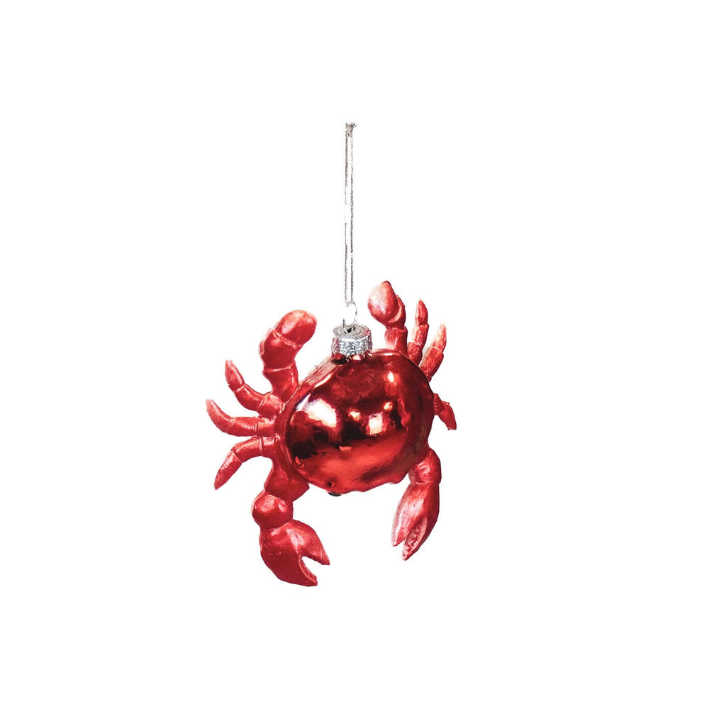 Weihnachtskugel mit Krabbenmotiv