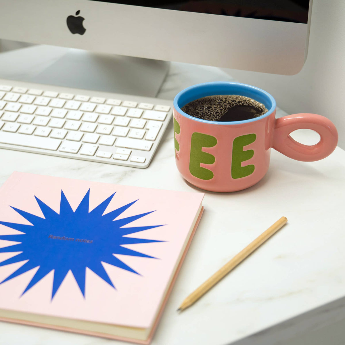 Pink Coffee Cup