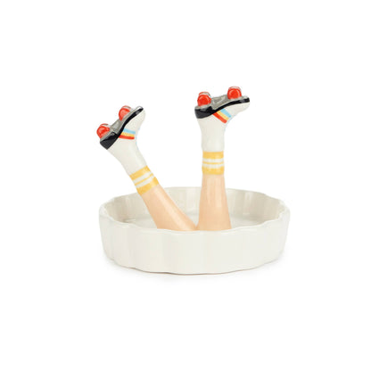Ringhouder, Happy Legs Retro, keramiek