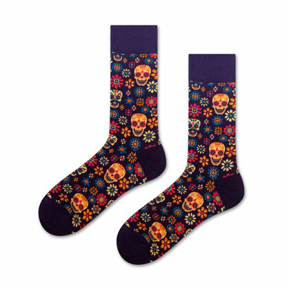 Dia de los Muertos Socks
