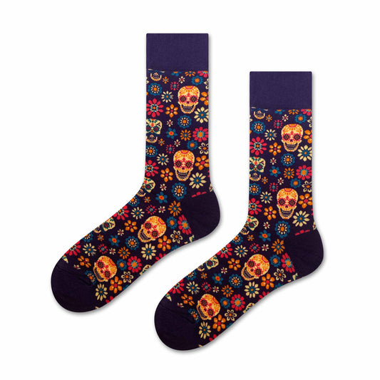 Chaussettes Día de los Muertos