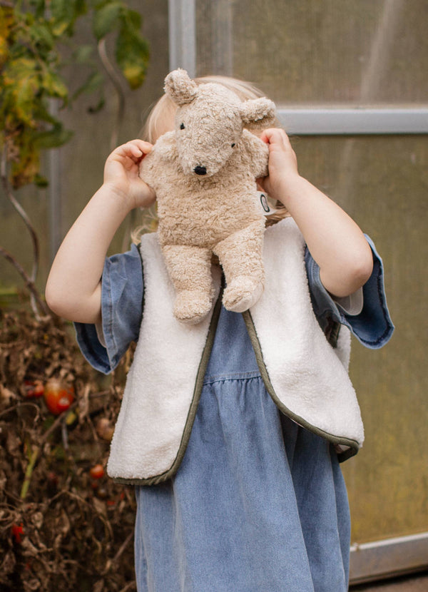 Kleine pluche teddybeer | Linnen