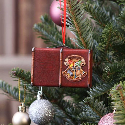 Harry Potter Christmas Decoration - Hogwarts Suitcase