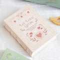Boîte de Rangement en Forme de Livre Rose