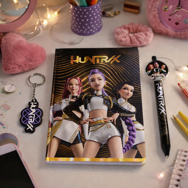 KPop Demon Hunters - Notebook Set - Gold