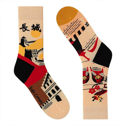 Odd Socks China "The Great Wall of China"
