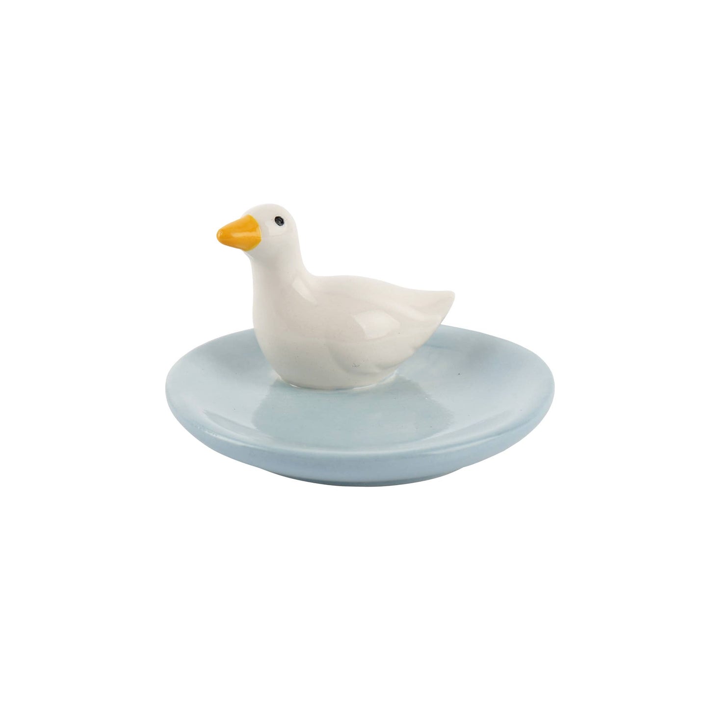 Bramble Farm duck-shaped ring holder, trinket tray in a gift box
