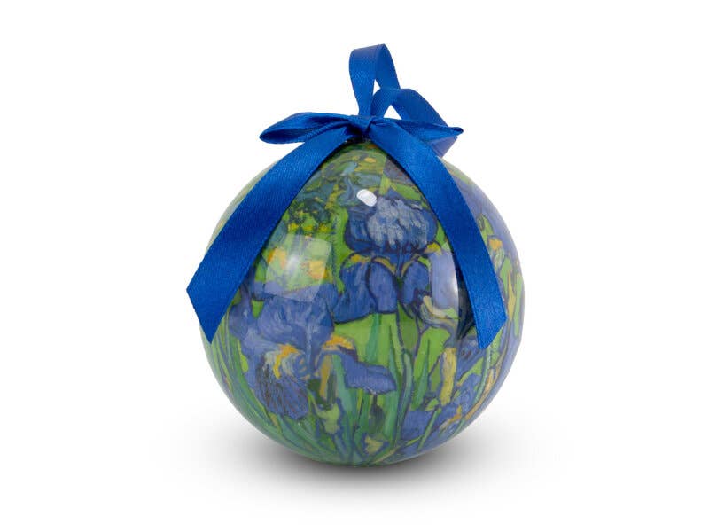 Vincent van Gogh's Irises Christmas Bauble