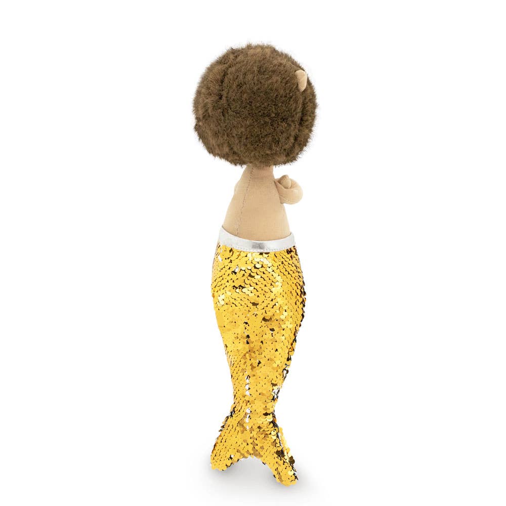 Peluche en Coton, Henry le Hérisson : Sirène-29cm-3+