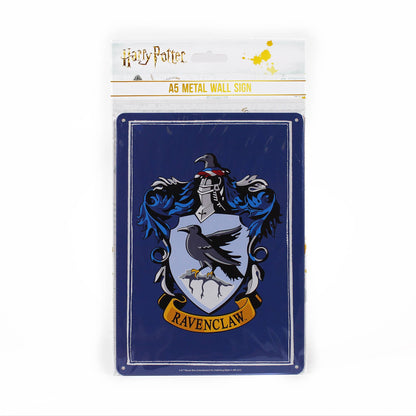 Metalen bord - Harry Potter (Ravenklauw)