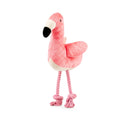 Huggles hondenspeeltje - Zonnige roze flamingo