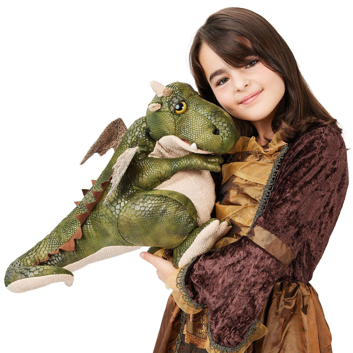 Friendly Dragon Hand Puppet