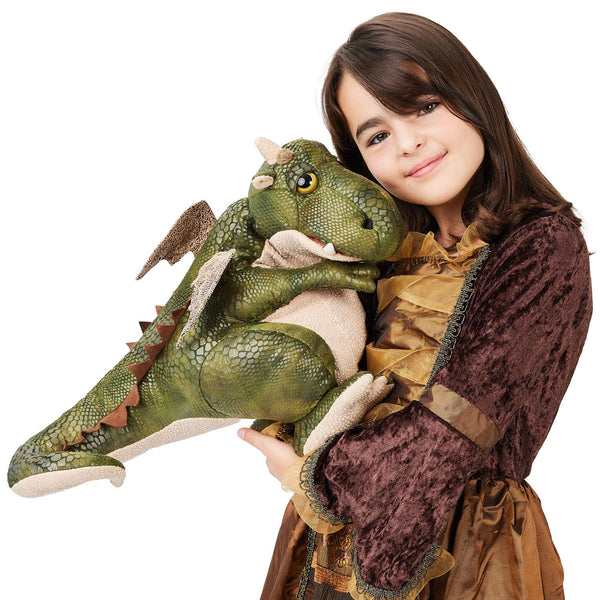Marionnette à main Friendly Dragon 3211/ Friendly Dragon Folkmanis réaliste