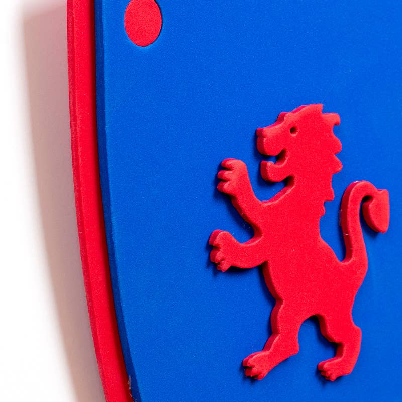 Softik Blue Foam Shield with Lion