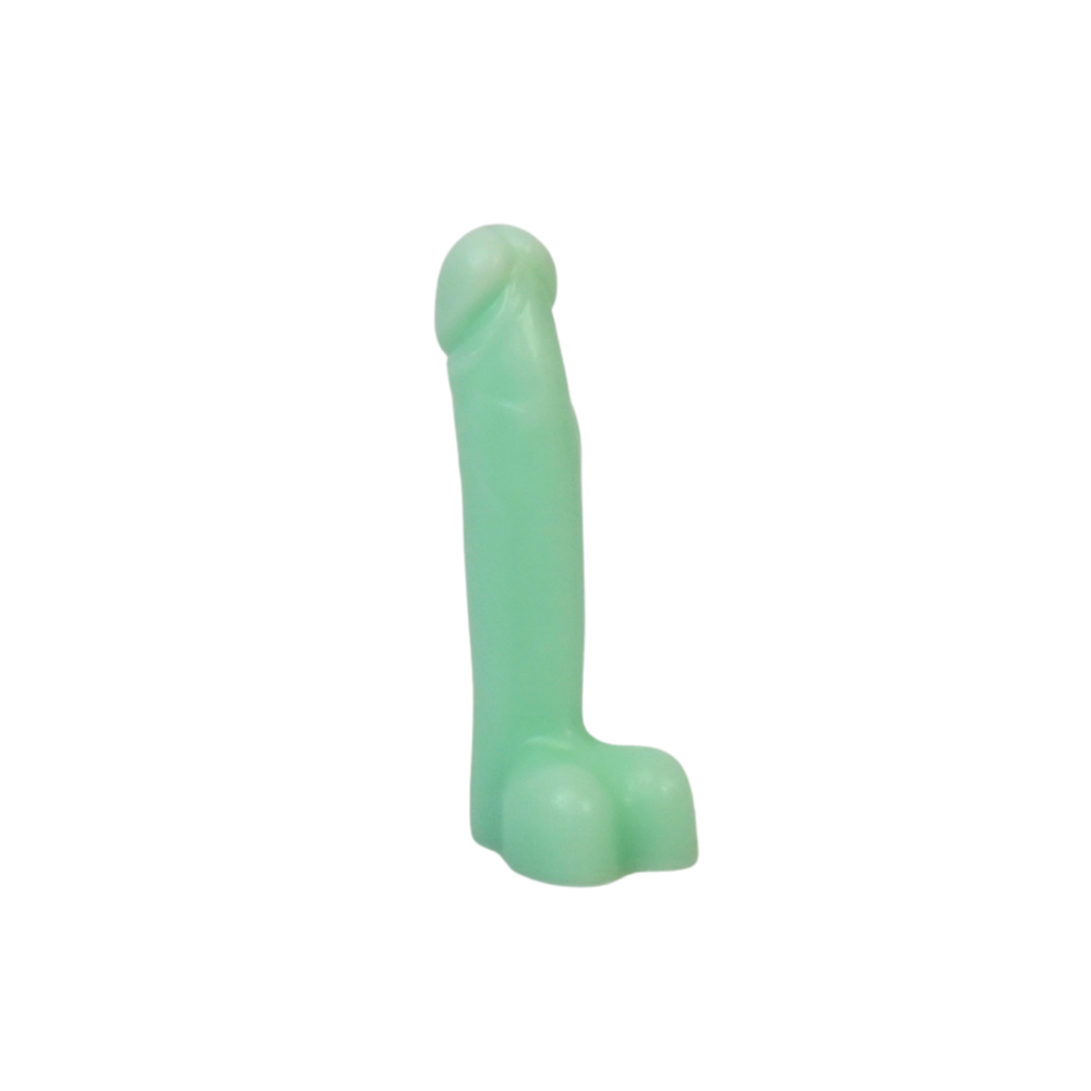 Kaars - Dick - Was - Munt - 160 gram - 7x5,5x17 cm