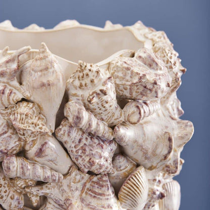 Schelpvaas, natuursteen L