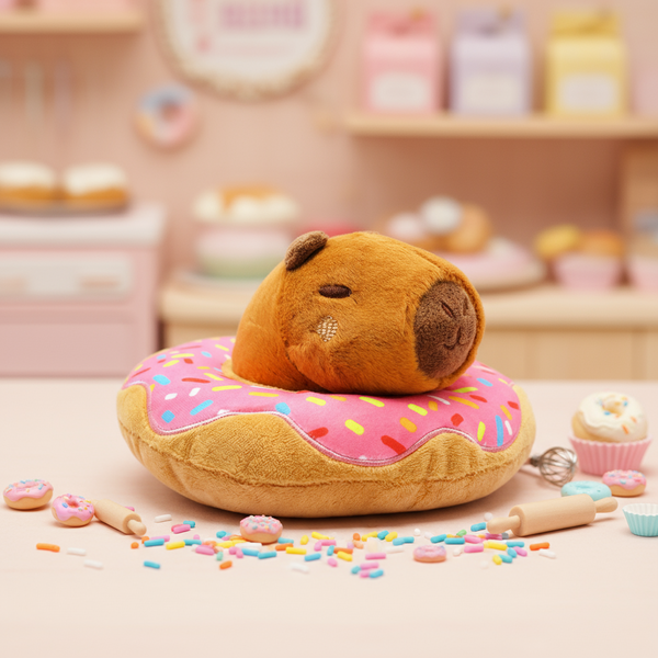 Peluche Capybara Donut - produit Joy Toy