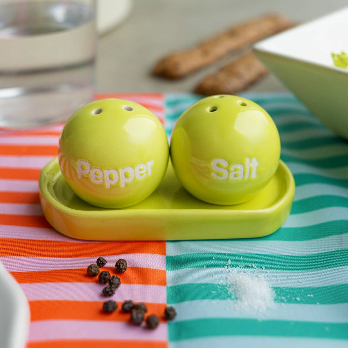 Salt &amp; Pepper Ping Pong Ball