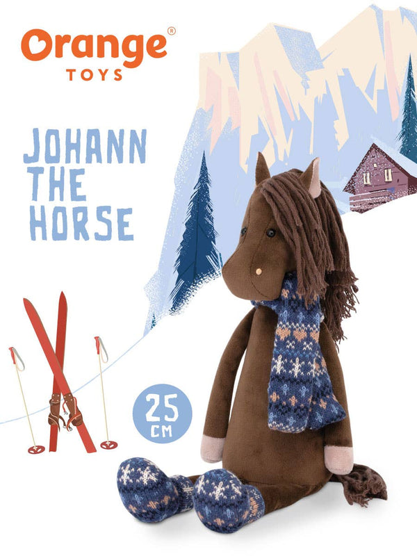 Johann the Horse Plush Toy - 25cm - 0+