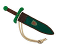 Kamelot S Sword + Brown/Green Scabbard