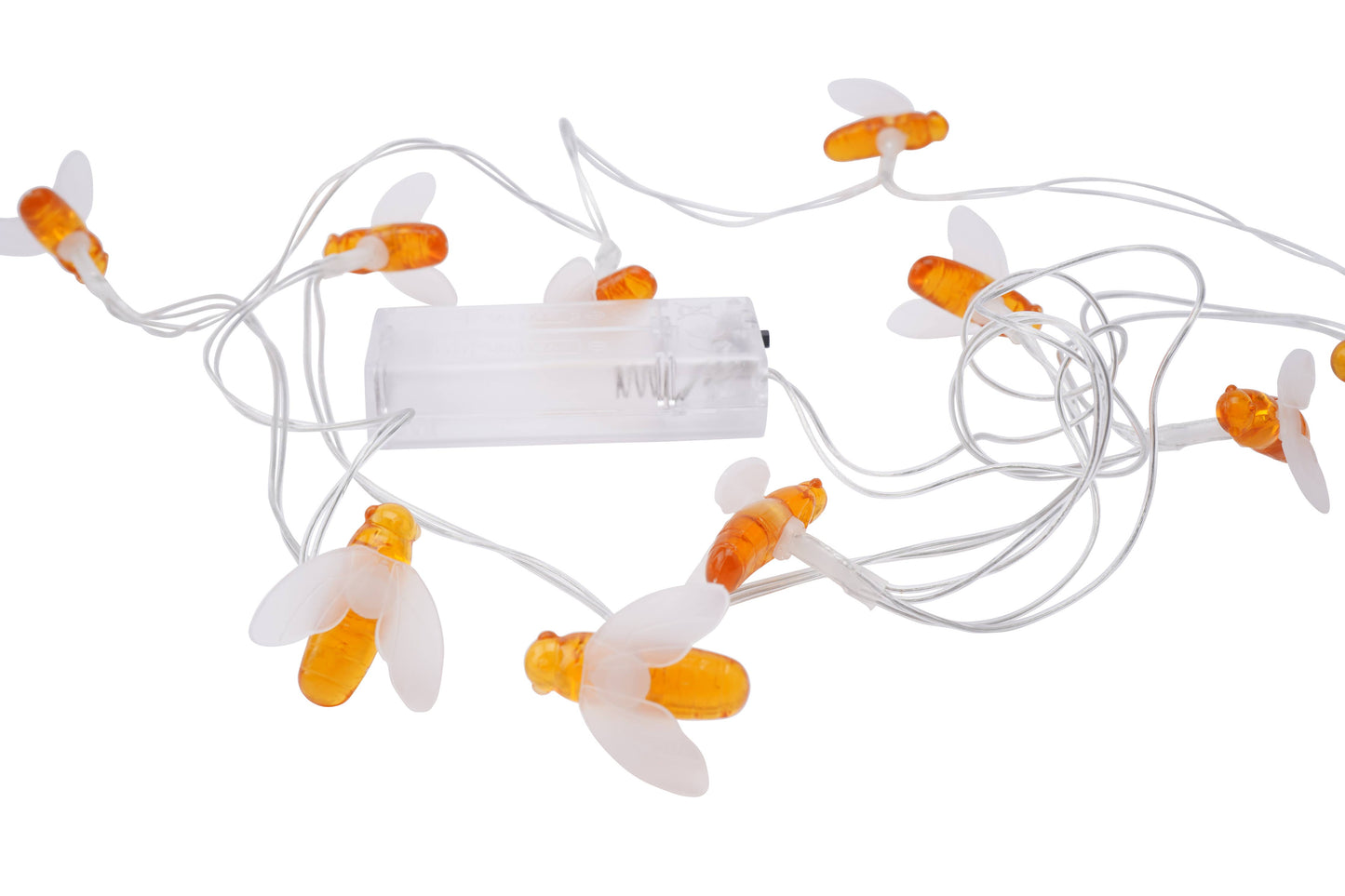 Lichterkette mit Bienenmotiv