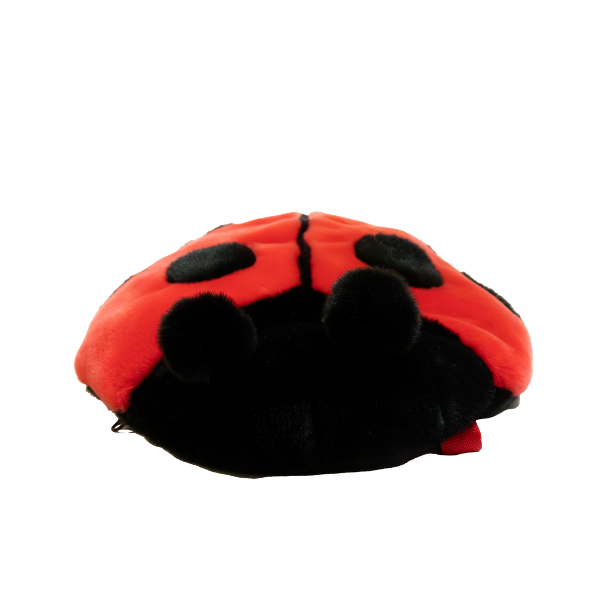 Ladybug plush backpack for kids