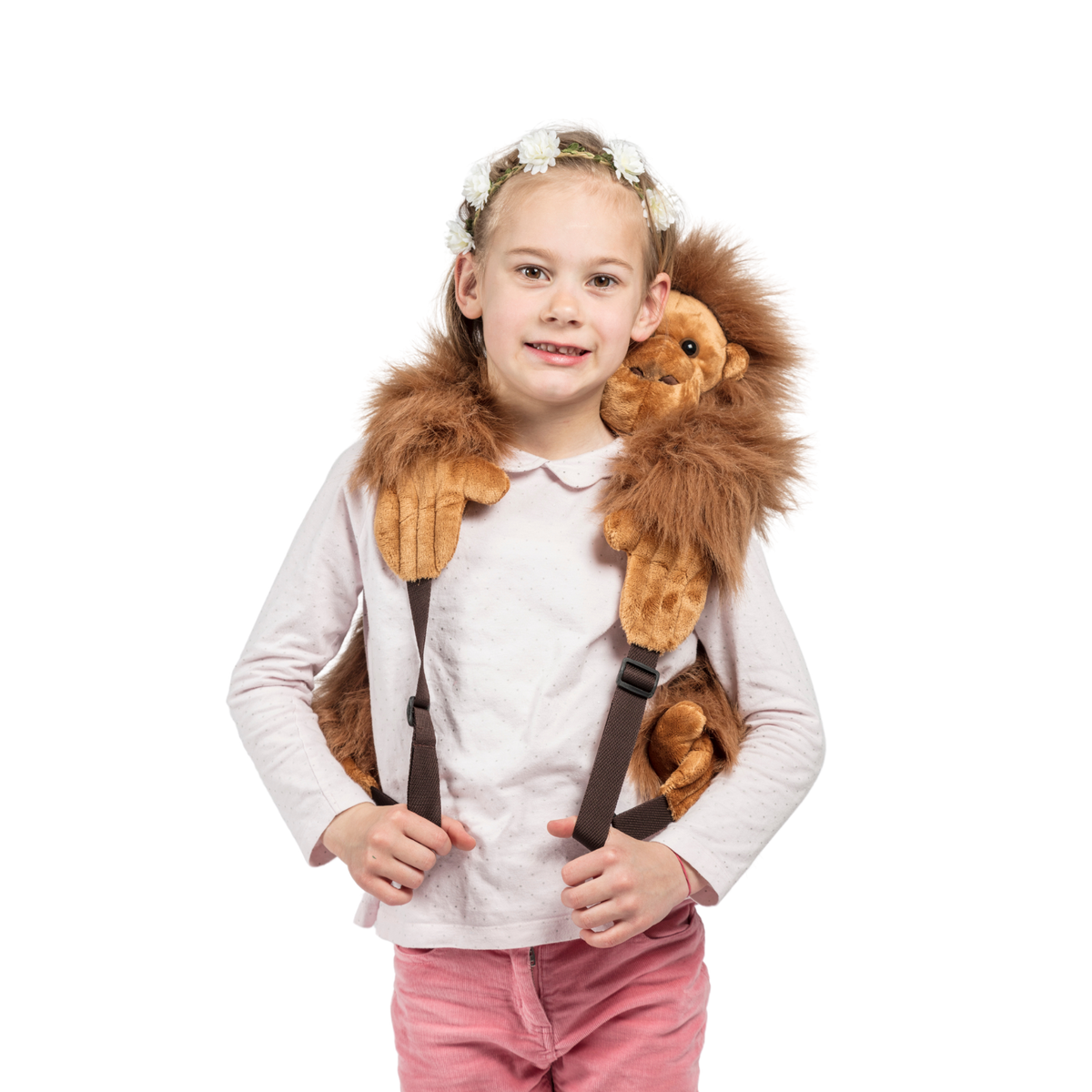 Kids Monkey Plush Backpack
