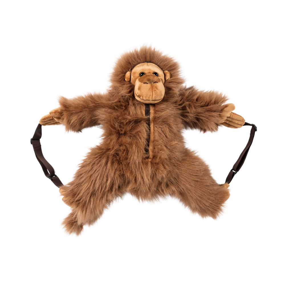 Kids Monkey Plush Backpack