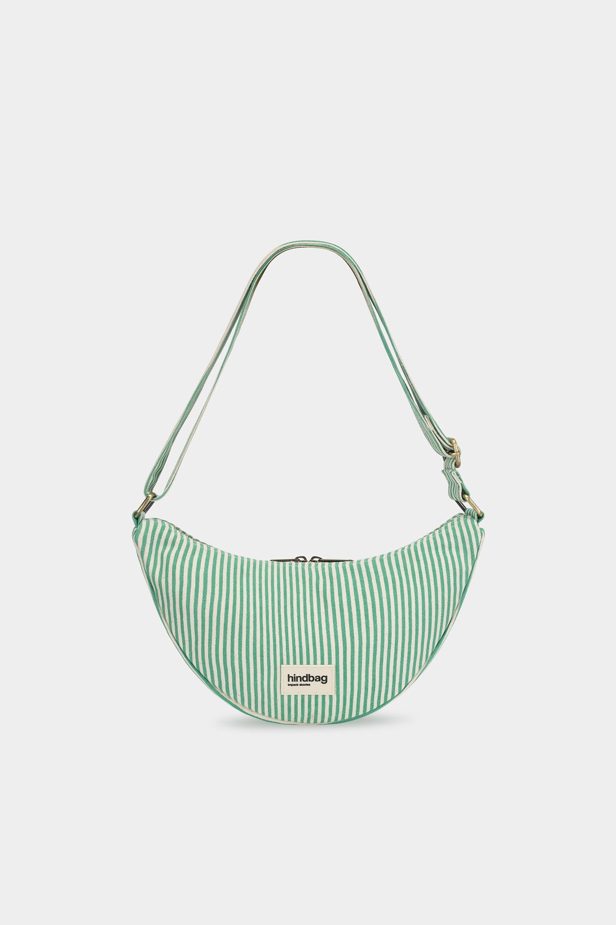 Sac Banane Andrea Rayures vert