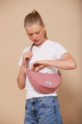 Andrea Rose blush belt bag