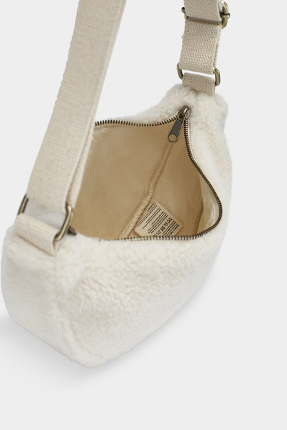 Sac banane Andrea Teddy Arctique