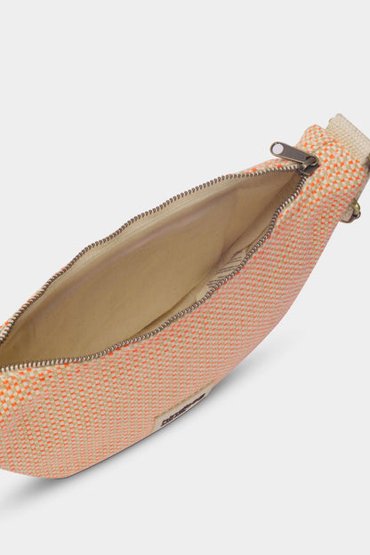 Sac banane Andrea Tressage corail