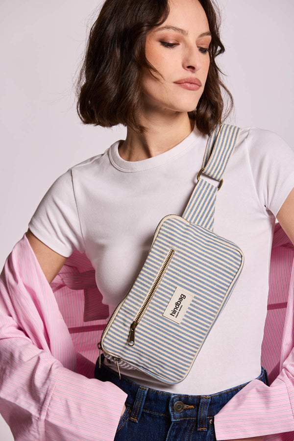 Harry Striped Blue Fanny Pack