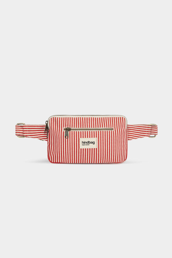 Sac banane Harry Rayures rouge