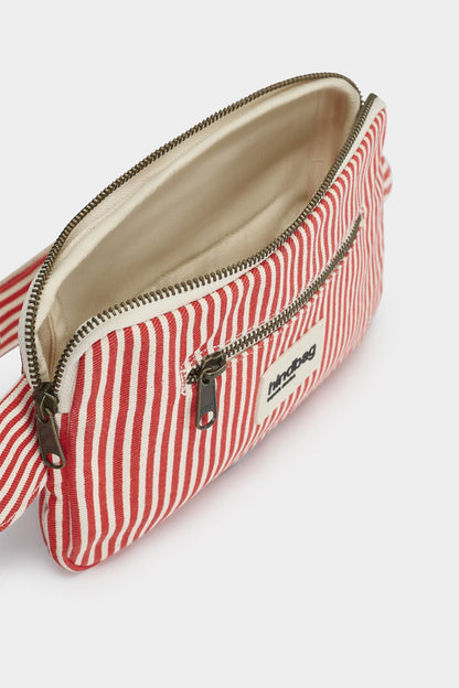 Sac banane Harry Rayures rouge