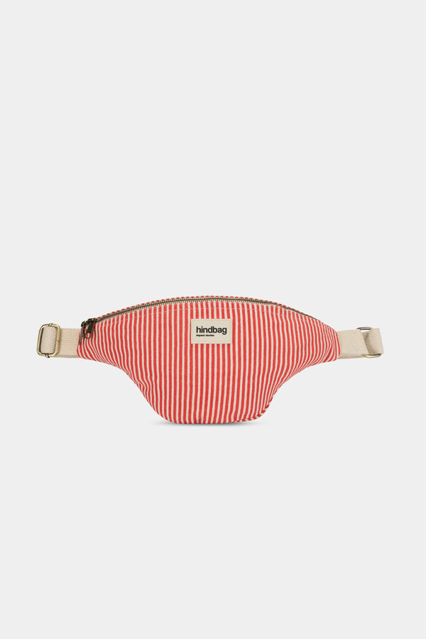 Sac banane Olivia Rayures rouge