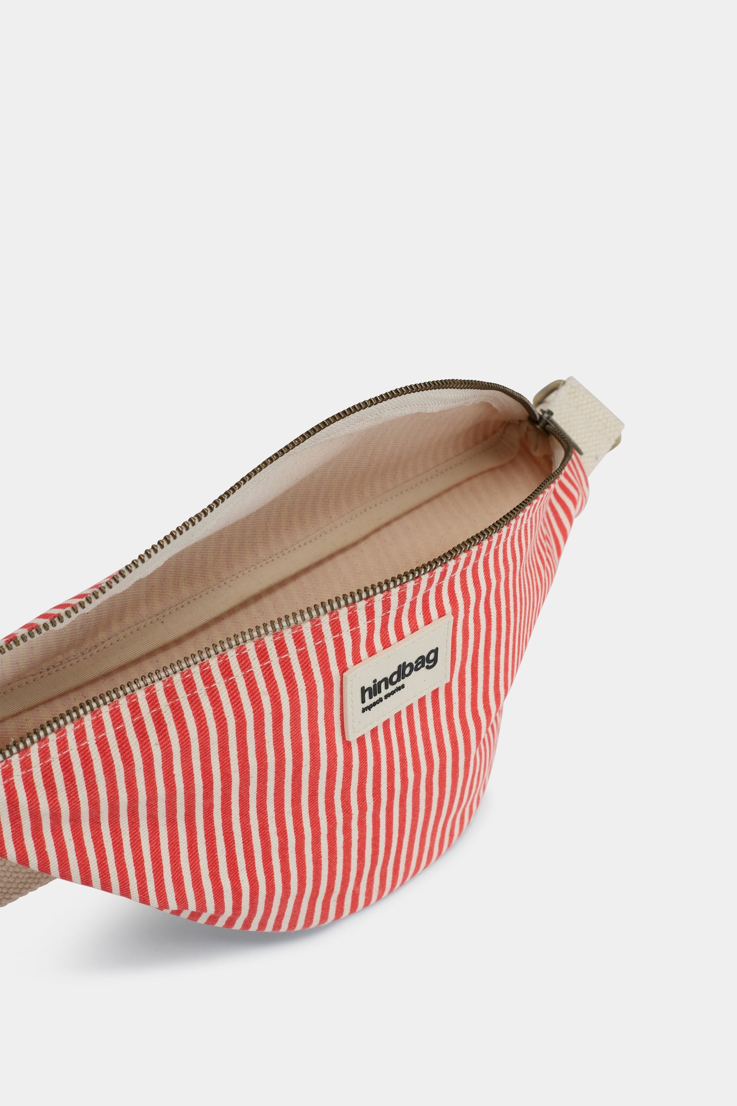 Sac banane Olivia Rayures rouge