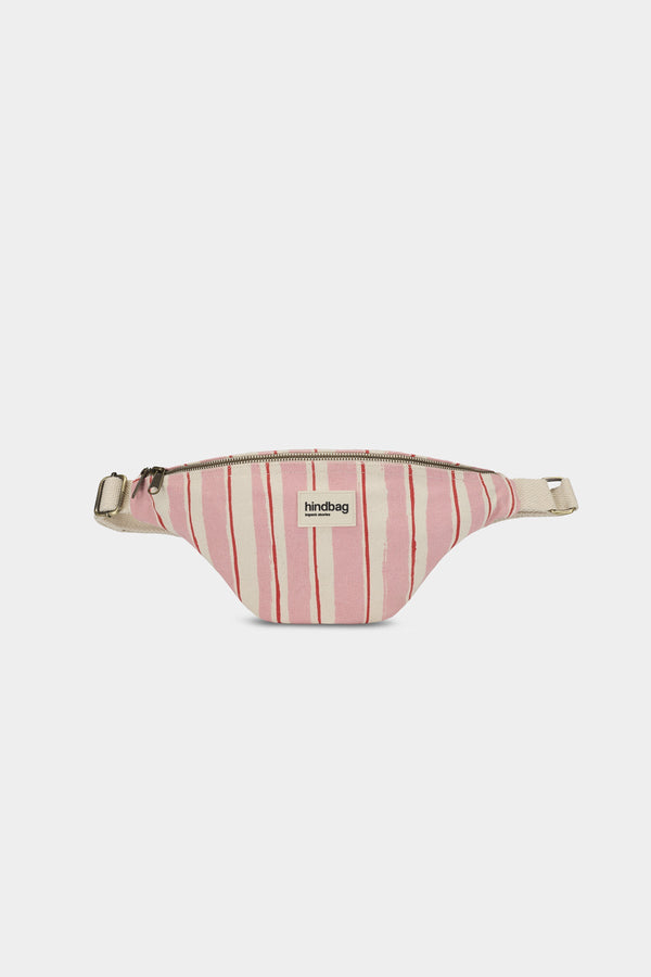 Olivia Red and Pink Stripe Fanny Pack