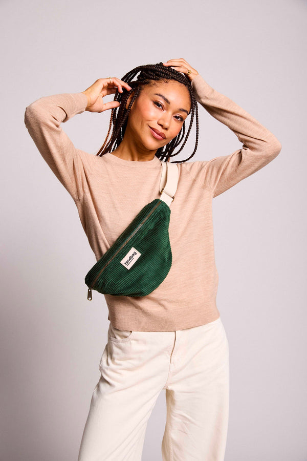 Olivia Fir Velvet Fanny Pack