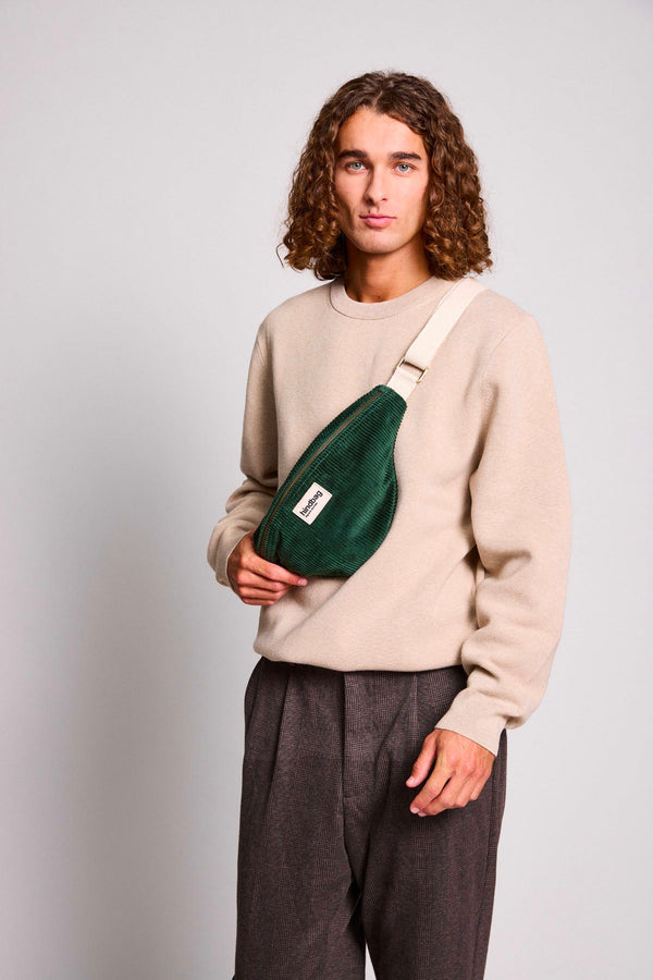 Olivia Fir Velvet Fanny Pack
