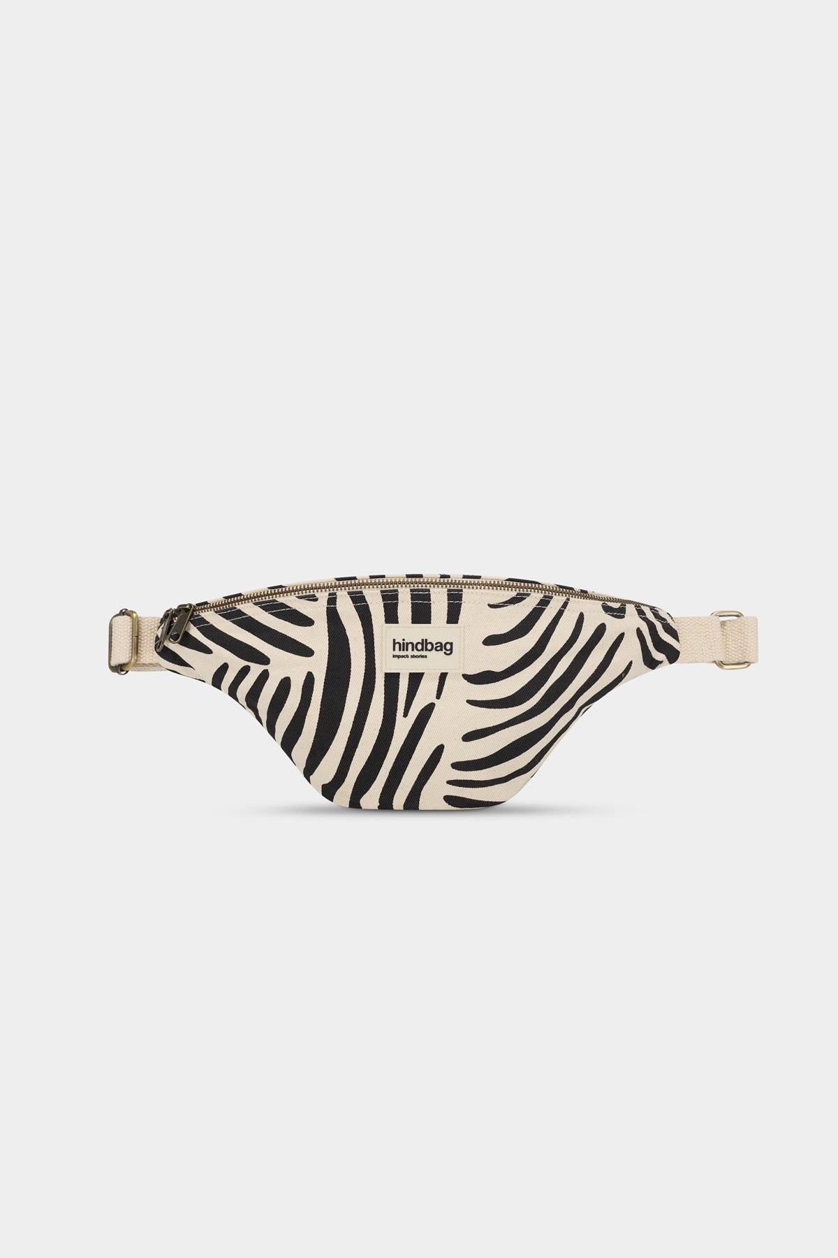 Sac banane Olivia Zèbre écru