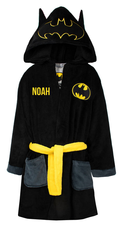 Personalized Kids Batman Robe
