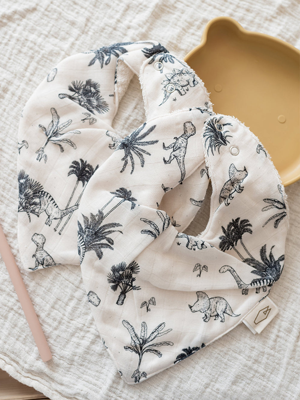 Set of 2 bandana bibs - MAEL