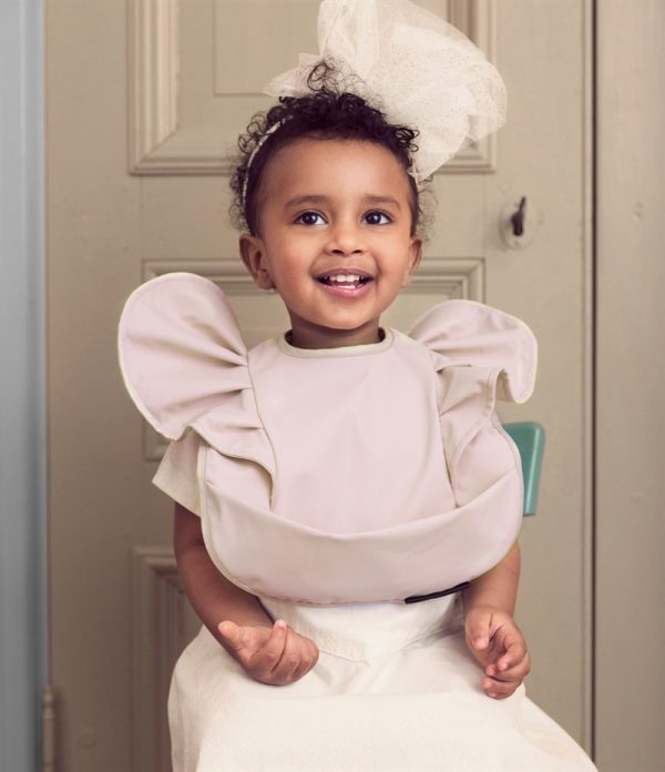 Powder Pink bib
