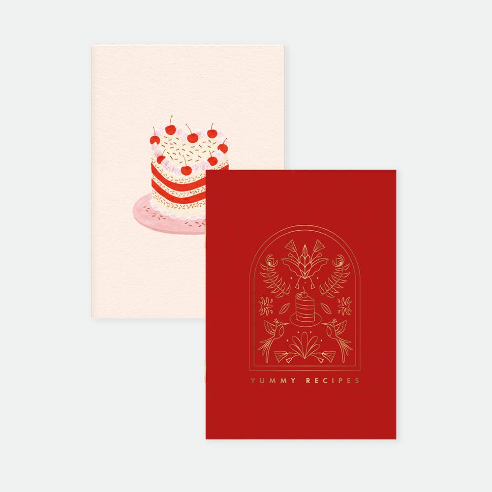 Yummy Recipes - Pocket Notebook A6 DUO