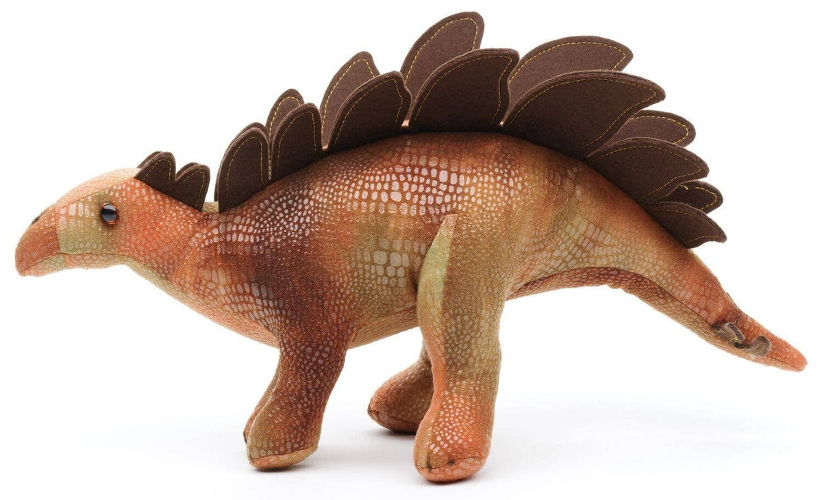 Standing stegosaurus plush