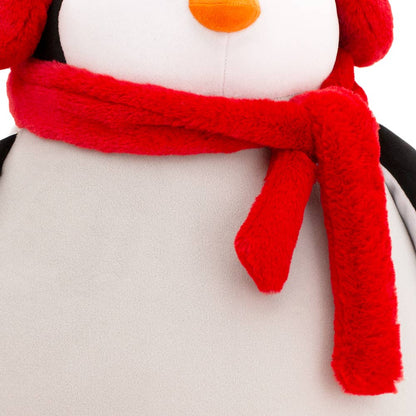 Peluche pingouin avec écharpe - 50 cm - 0+