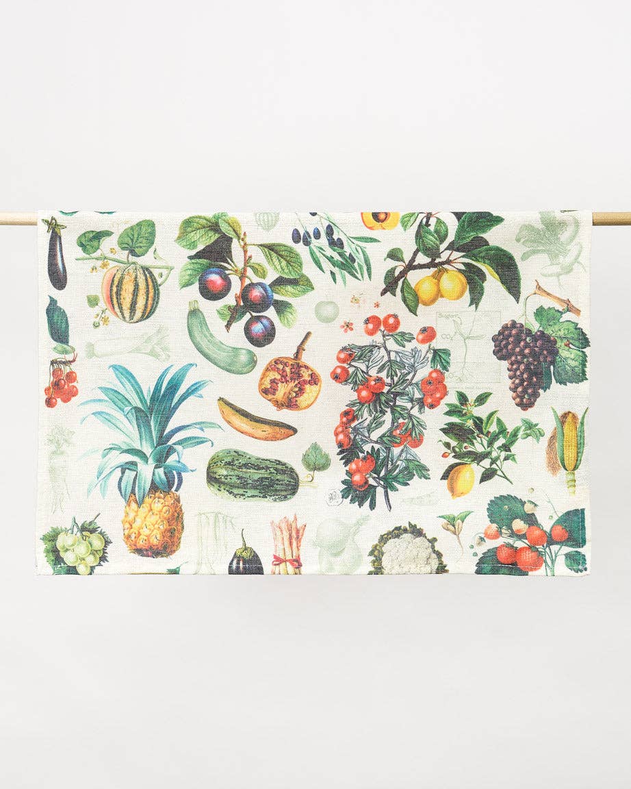 Tea Towel – Fruits &amp; Vegetables